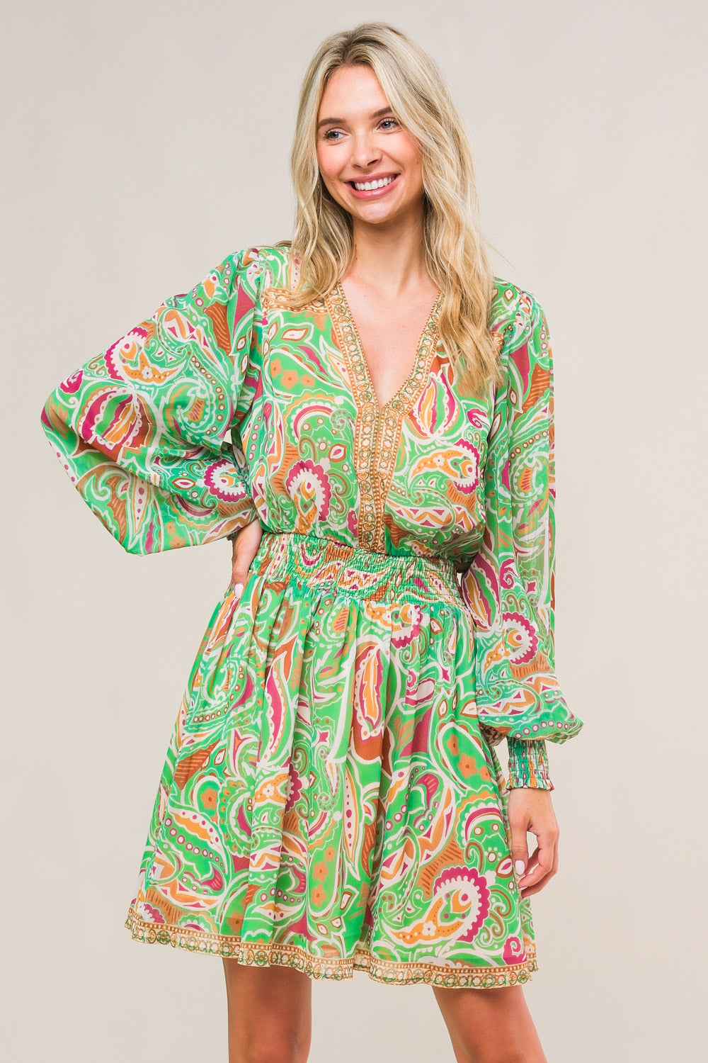 TIME SPENT TOGETHER WOVEN MINI DRESS Flying Tomato